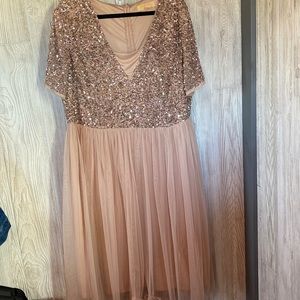 Maya dress- sequin & tulle